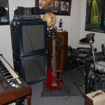 Epiphone Custom Shop EB3 Bass with Ampeg B15R stack